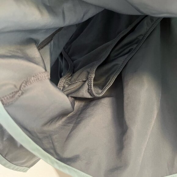 Victoria’s Secret PINK XS Athletic Shorts Gray Teal Glitter Mesh Trim - Picture 11 of 11